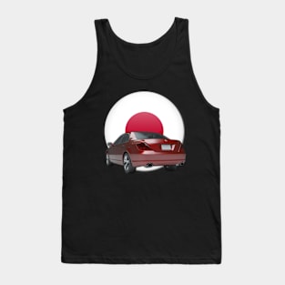 Acura SL Maroon sedan 3 Tank Top